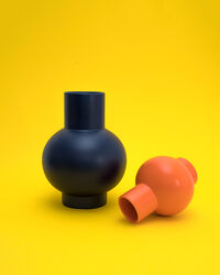 Strøm Vase 16 cm Vibrant Orange