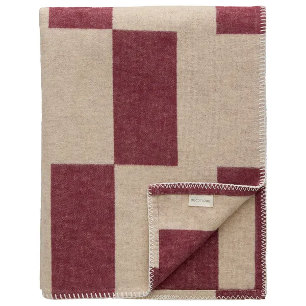 Noomi Pledd 130x170 cm Burgundy
