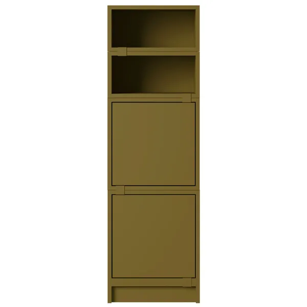 Stacked Configuration 4 Toimistohylly Tummanvihreä