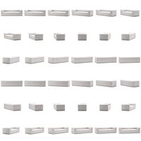 Mure 3-Sitssoffa Moon White
