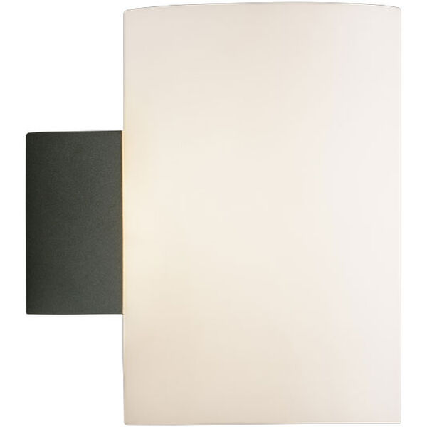 Evoke Vägglampa 180 mm Antracit / Opalglas