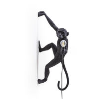 Monkey Lamp Outdoos Hengende Høyre Versjon Sort