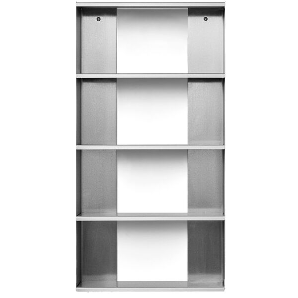 Taper Væghylde Rustfrit Stål 50x98 cm