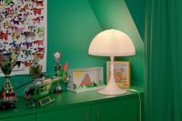 Panthella 400 Bordslampa Opalvit