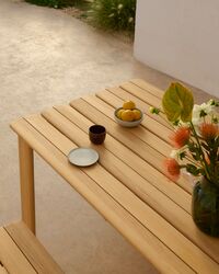 Assemble Bord Teak 92x225 cm