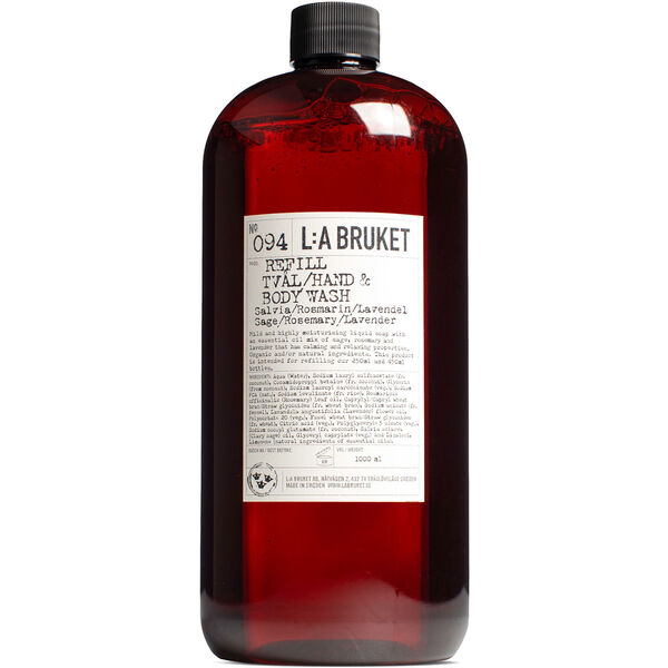 094 Refill Hand & Body Wash 1000 ml Salvia/Rosemary/Lavender