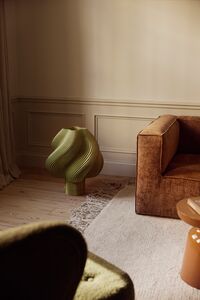 Crème Atelier Soft Serve Mega Gulvlampe Oliven