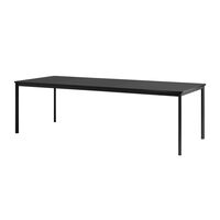 Drip HW60 Bord 250x100 cm Black / Black Fenix Nano Laminate