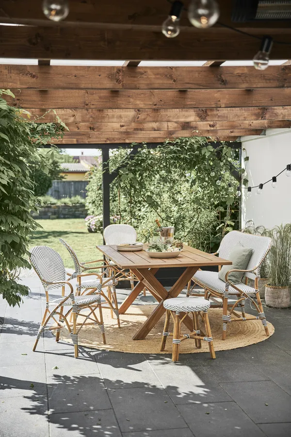 Colonial Spisebord Outdoor Teak 100x160 cm