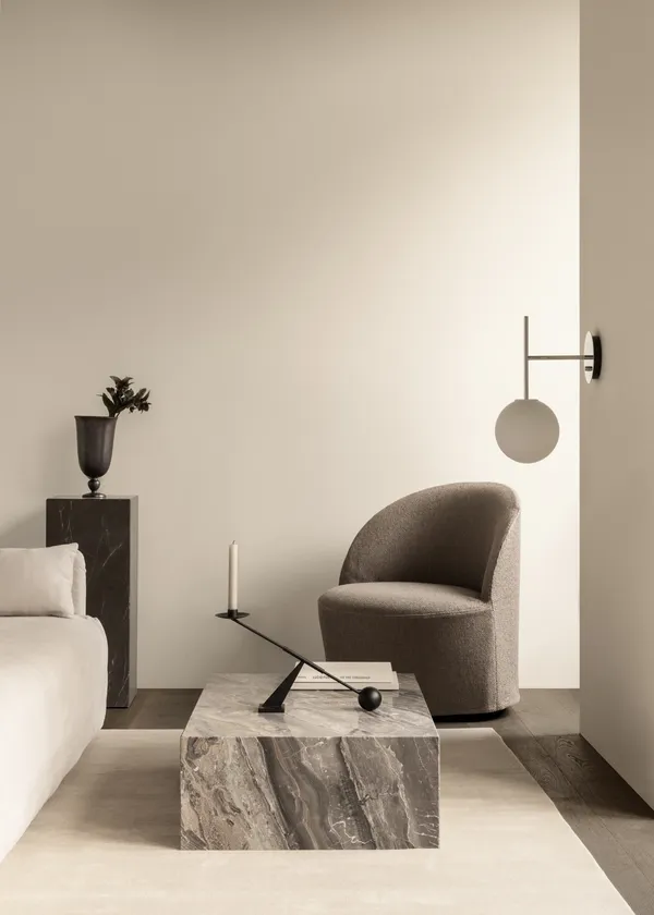 Plinth Soffbord 100x60 cm Grey Galaxy