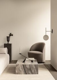Plinth Soffbord 100x60 cm Grey Galaxy