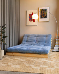 Roots Sovesofa 140x200 cm Hazy Blue