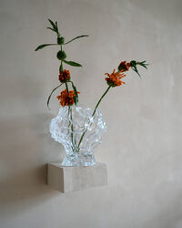 Canyon Medi- Clear Vase 18 cm Klar