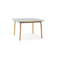 Form Bord 120x120cm Grønn/Eik
