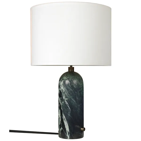 Gravity Table Lamp Big Emerald / White