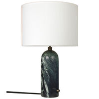 Gravity Table Lamp Big Emerald / White