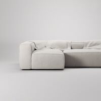 Grand 4-Personers Sofa Divan Venstre Moon White