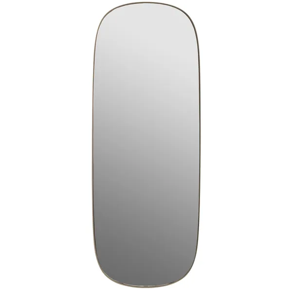 Framed Speil 118 cm Taupe