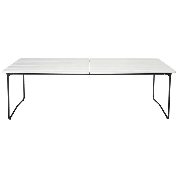 B31 Bord 92x230 Cm Vitlackerad Ek / Svart