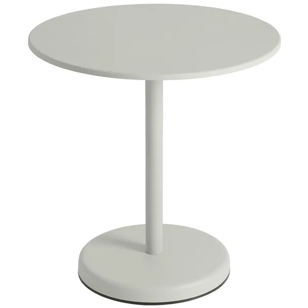 Linear Bord Stål Ø70 cm Grå