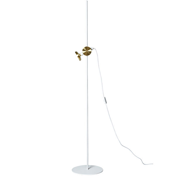 Blend 150 Gulvlampe Traffic White / Messing