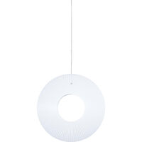 Iris Pendel Vertical Ø80 cm Vit