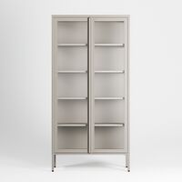 Store Skåp 90x180 cm Pebble Grey