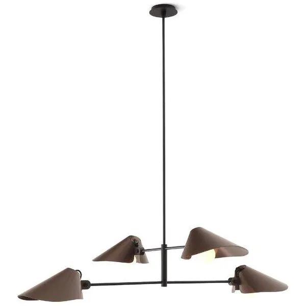 Bonnet SC93 Lysekrone Bronzed / Sort