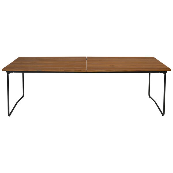B31 Bord 92x230 cm Ubehandlet Eik / Sort