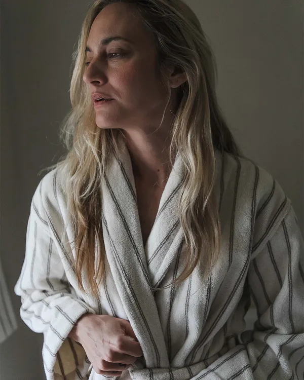 Mia Badekåpe M/L Pebble Rain