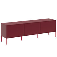 Bloc Tv-Benk 180 cm Garnet Red
