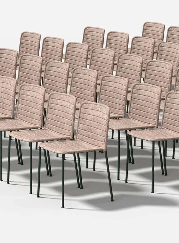 Flax Stacker Spisebordsstol Beige