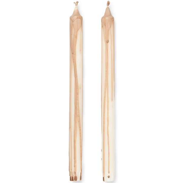 Dryp Kynttilät 30 cm 2 kpl:n pakkaus Beiget