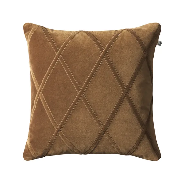 Orissa Putetrekk 50x50 cm Cognacfarget