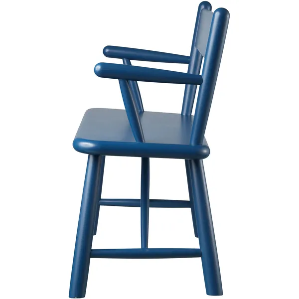 P11 Bænk 70 cm Bøg / Blå
