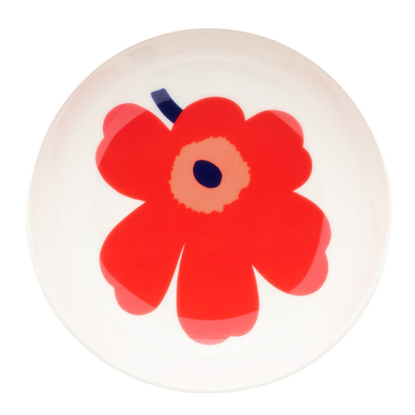 Unikko Dyb Tallerken 13 cm Rød