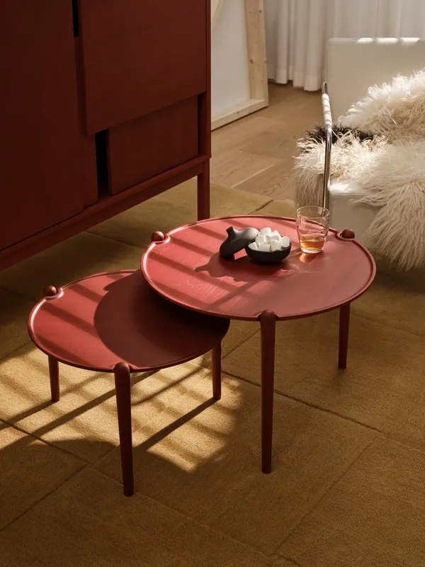 Aria Bord H46 x Ø60 cm Rødt
