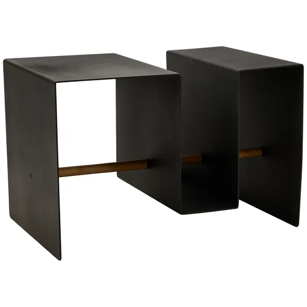 Edge Sidobord Svart