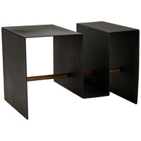 Edge Sidobord Svart