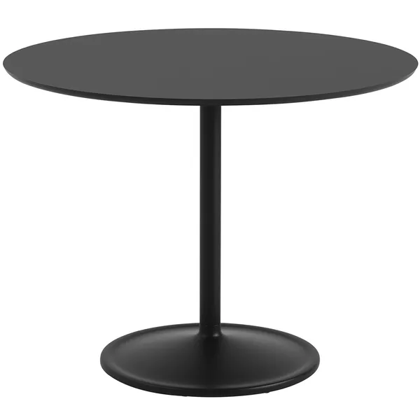 Soft Bord Ø95x73 cm Nanolaminat Svart