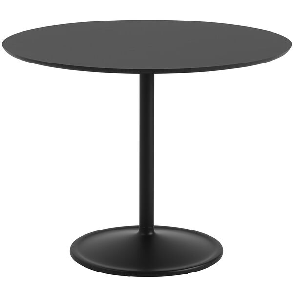 Soft Bord Ø95x73 cm Nanolaminat Sort