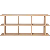 Kona Bokhylle 3x2 Naturlig