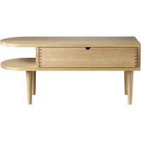 F24 Bänk 90 cm Lackad Ek
