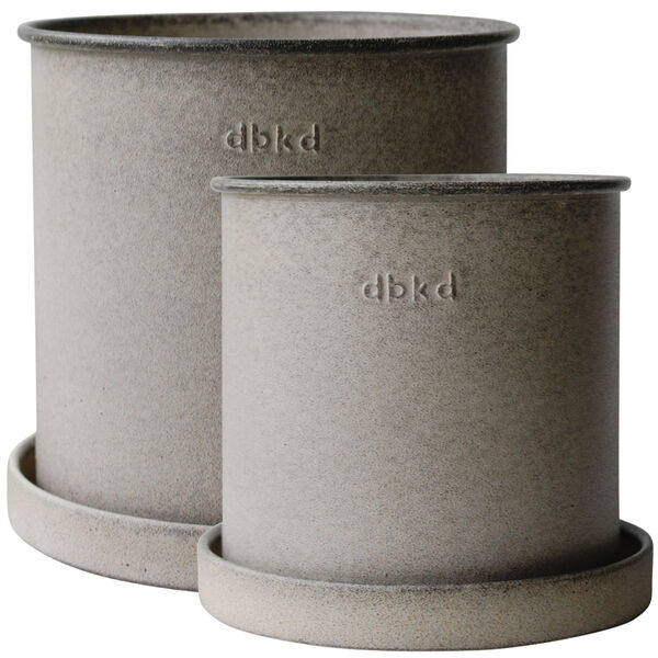 Plant Krukke Small 2-pak Beige