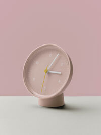 Table Clock (Recycled) Pink
