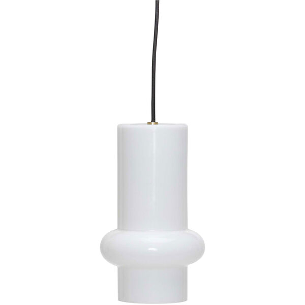 Pilule Down Pendant Glossy White