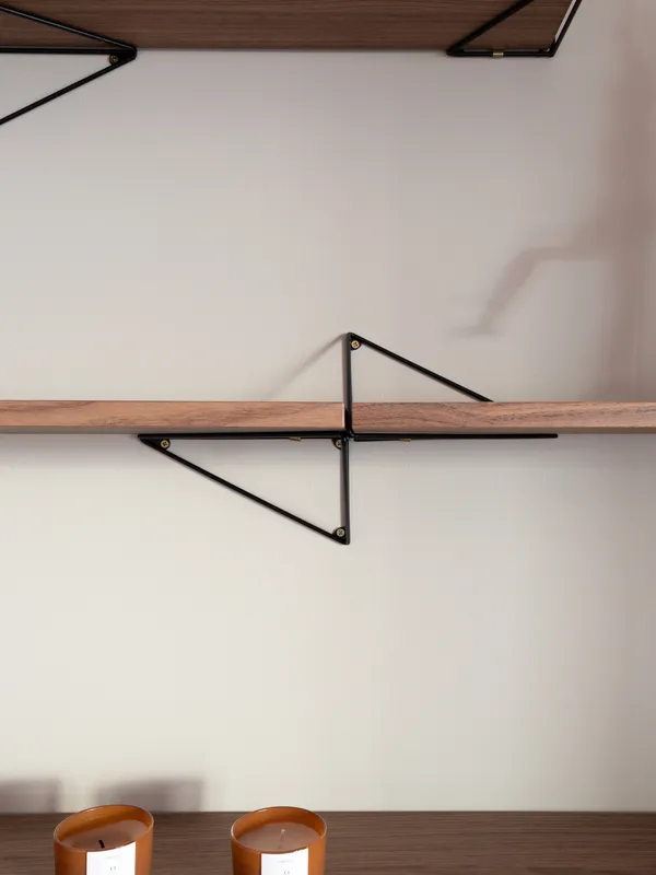 Pythagoras Hyllplan 60 cm Valnöt
