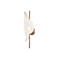 Florii 3 Seinävalaisin Dark Bronze / Valkoinen