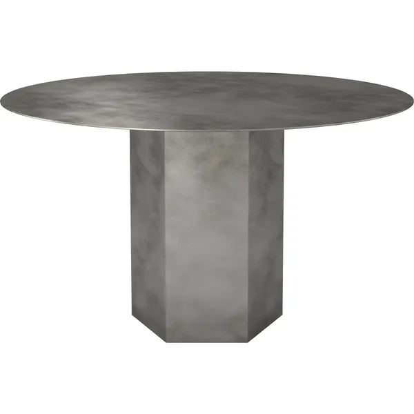 Epic Spisebord Ø130 Stål Misty Grey