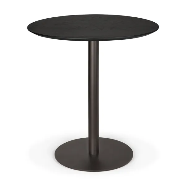 Blend Bord Ø70 cm Mörk Brons / Svart Ek